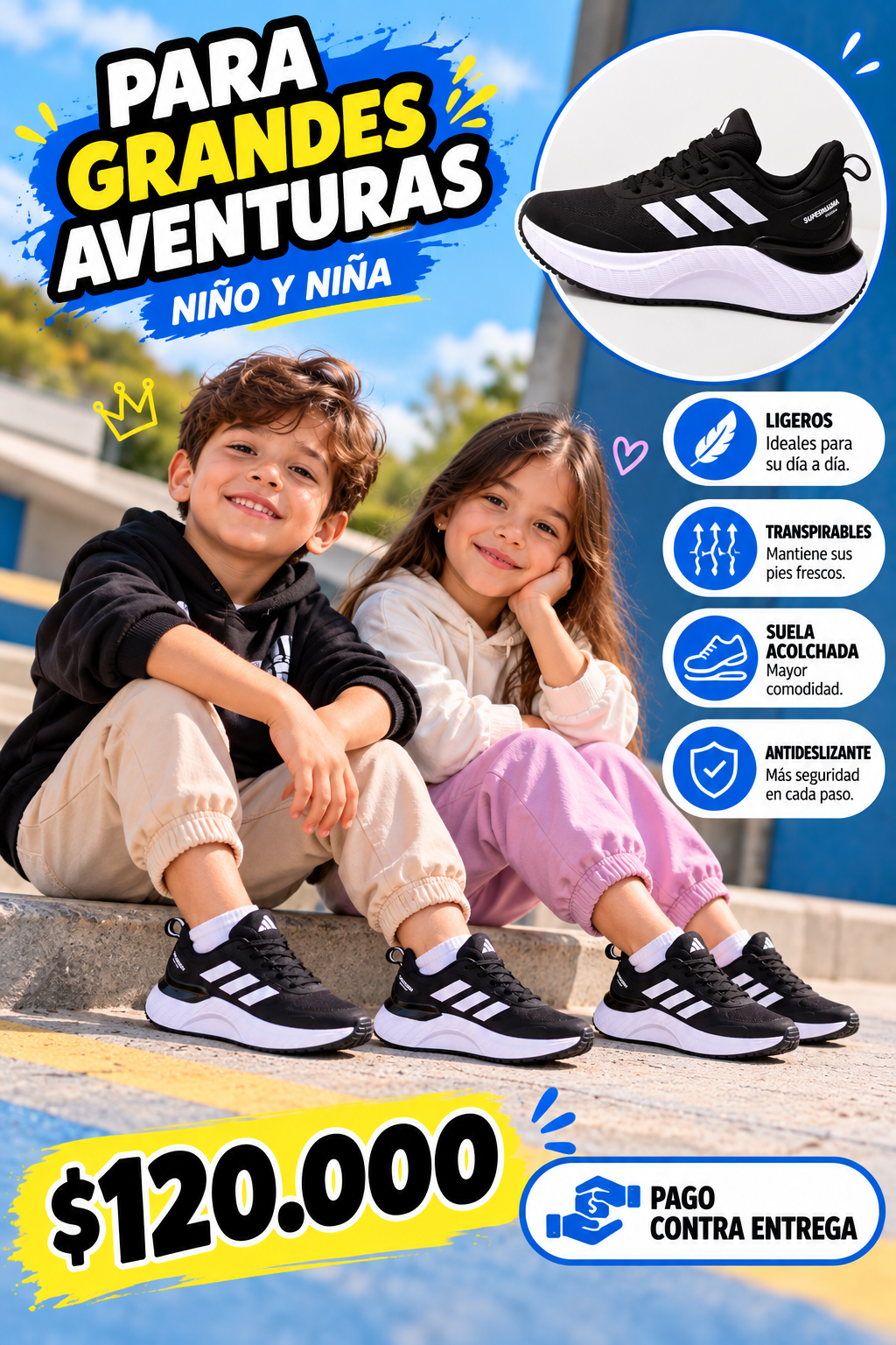TENIS SUPERMAGMA KIDS