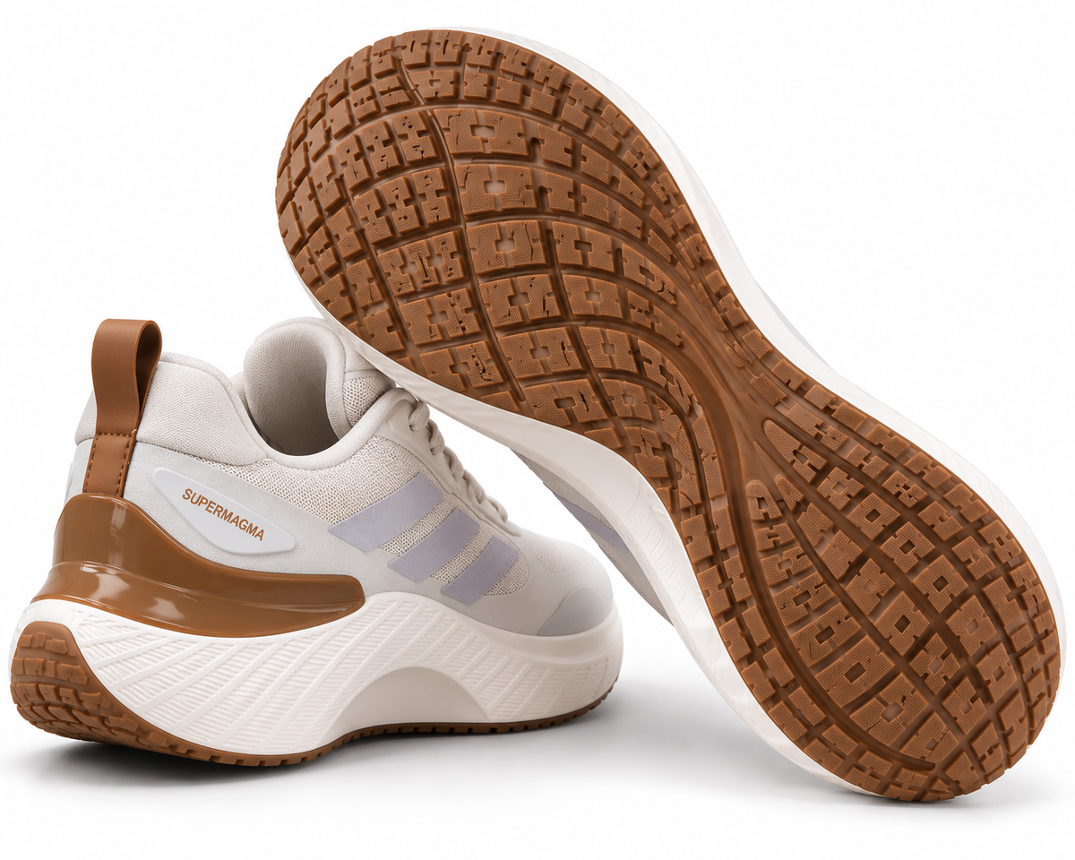 TENIS SUPERMAGMA PARA DAMA COLOR BEIGE