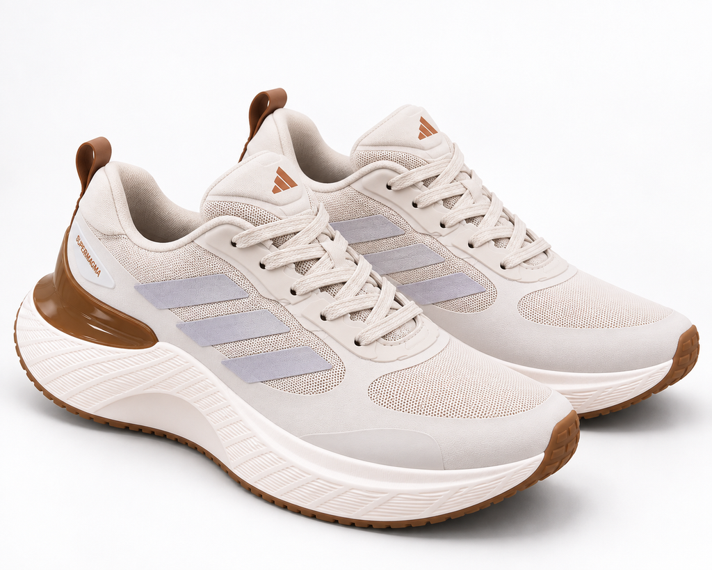 TENIS SUPERMAGMA PARA DAMA COLOR BEIGE